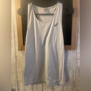 ASICS Small Gray Racerback Tank top